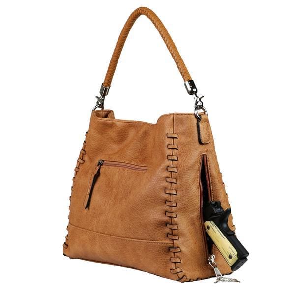 Lily Concealed Carry Satchel with Crossbody Strap - Hiding Hilda, LLC