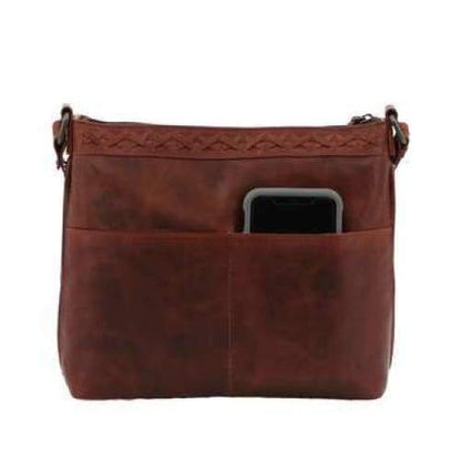 Lady Conceal NEW Faith Leather Lockable Concealed Carry Crossbody Purse - Back in Stock - Hiding Hilda, LLC