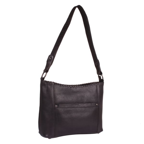 Medium Black Helen Hobo Purse - Soft Leather Bag | Laroll Bags