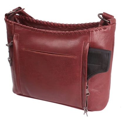 NEW Just Juliana Leather Concealed Carry Hobo Purse - Hobo