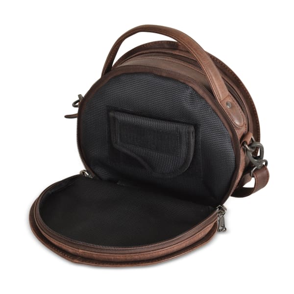 NEW Oaklee Gorgeous Leather Concealed Carry Cantina Purse with Crossbody Strap - Purse