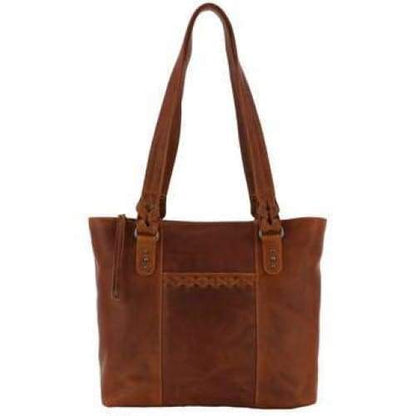 Lady Conceal New Peyton Leather Conceal Carry Lockable Tote - Hiding Hilda, LLC