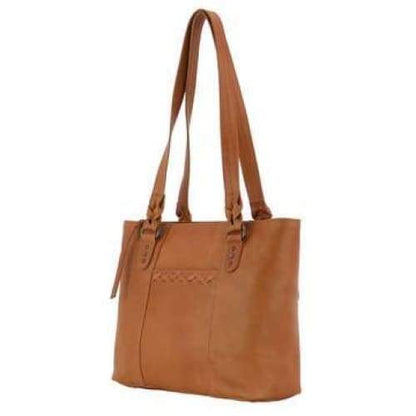 Lady Conceal New Peyton Leather Conceal Carry Lockable Tote - Hiding Hilda, LLC