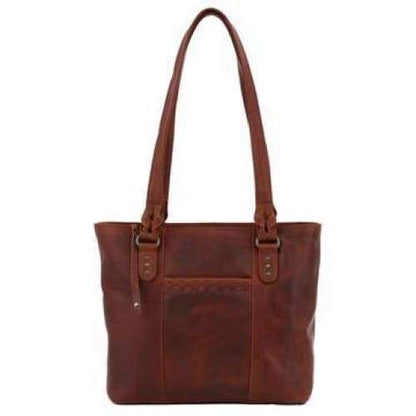 Lady Conceal New Peyton Leather Conceal Carry Lockable Tote - Hiding Hilda, LLC