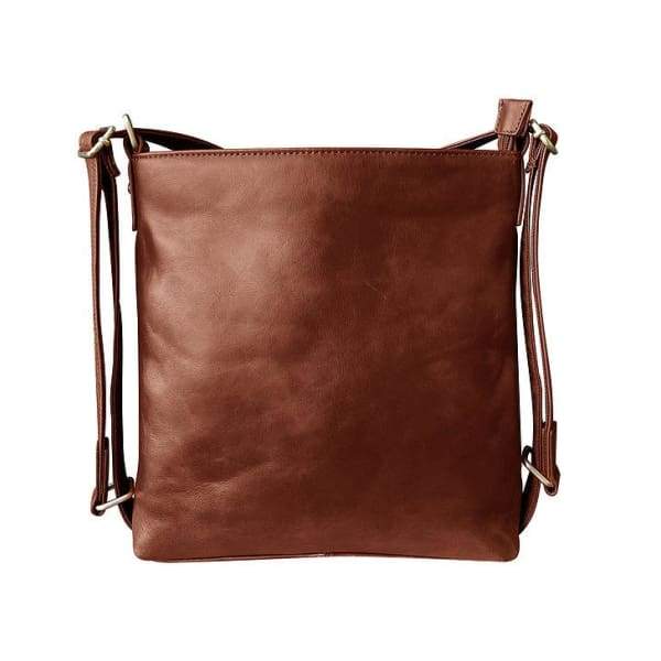 Leather backpack outlet crossbody purse