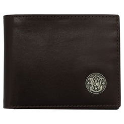 Smith and Wesson Genuine Leather RFID blocking Bifold Wallet – Hiding ...