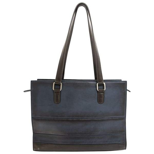 Handcrafted Leather Shoulder Bag Black Front Flap 6 Pockets - Kingdom  Traveler | NOVICA